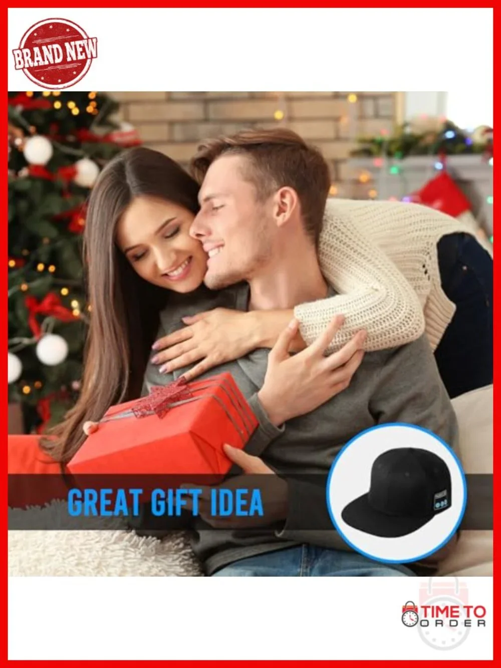 Bluetooth Speaker Hat V5.4 Hands-Free Calling Running Cycling Camping Baseball